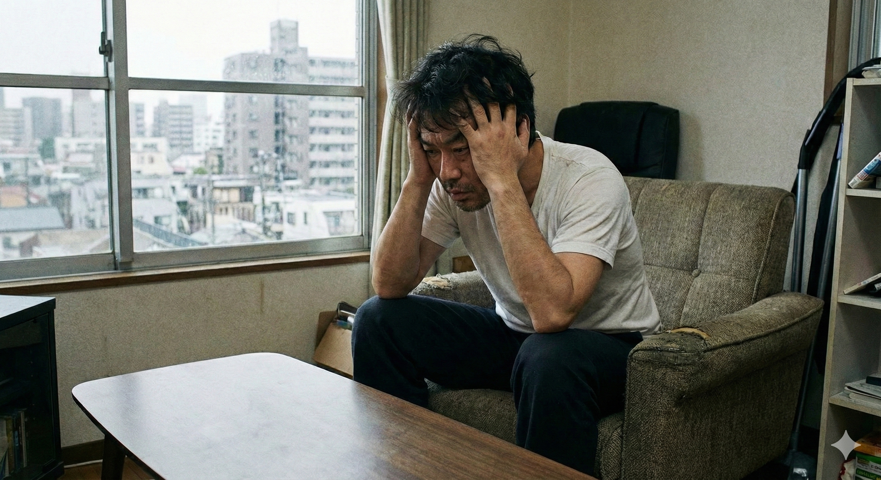 Man wondering who to vote for before the election